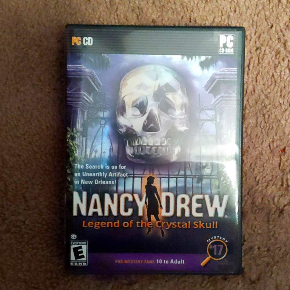Nancy Drew mystery game for PC